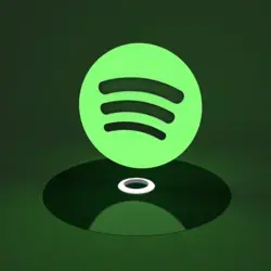 3D Spotify Logo Animation