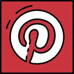 Pinterest free icon