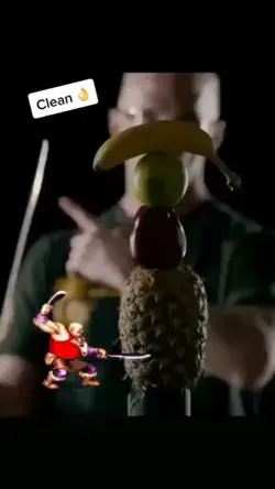 Insane Fruit Ninja Stunt