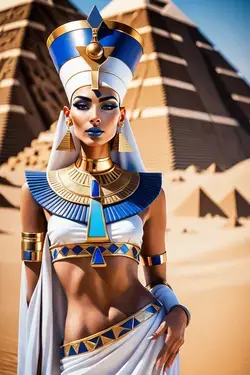 Egyptian Queen fantasy  .  by Titti Blonde