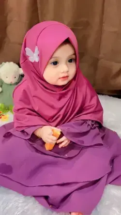 Mashallah the baby is very beautiful