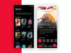 Movie Website UI Design