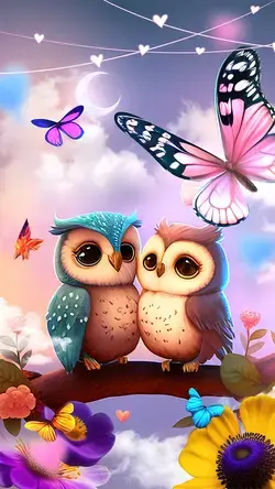 Lovely owl Valentine Day (video) - Apps on Galaxy Store