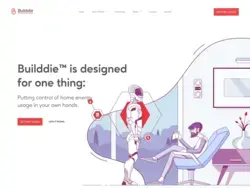 Builddie Website Scrolling Animation