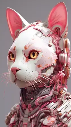 Cat-robot - Phone wallpapers