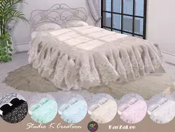 (Sims 4 cc) Lace Bed [SFS]