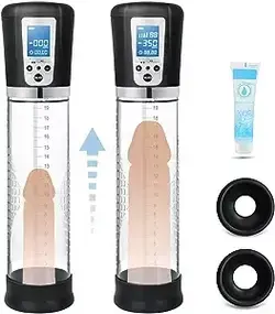 Electric Penis Vacuum Pump with 4 Suction Intensities