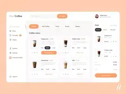 Cafe POS System Daria Kravets for Purrweb UI/UX Agency