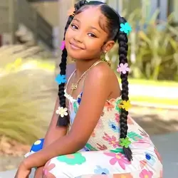 40 Pretty Natural Hairstyles for Nine Years Old Girls That Encourages Self-Love - Coils and Glory